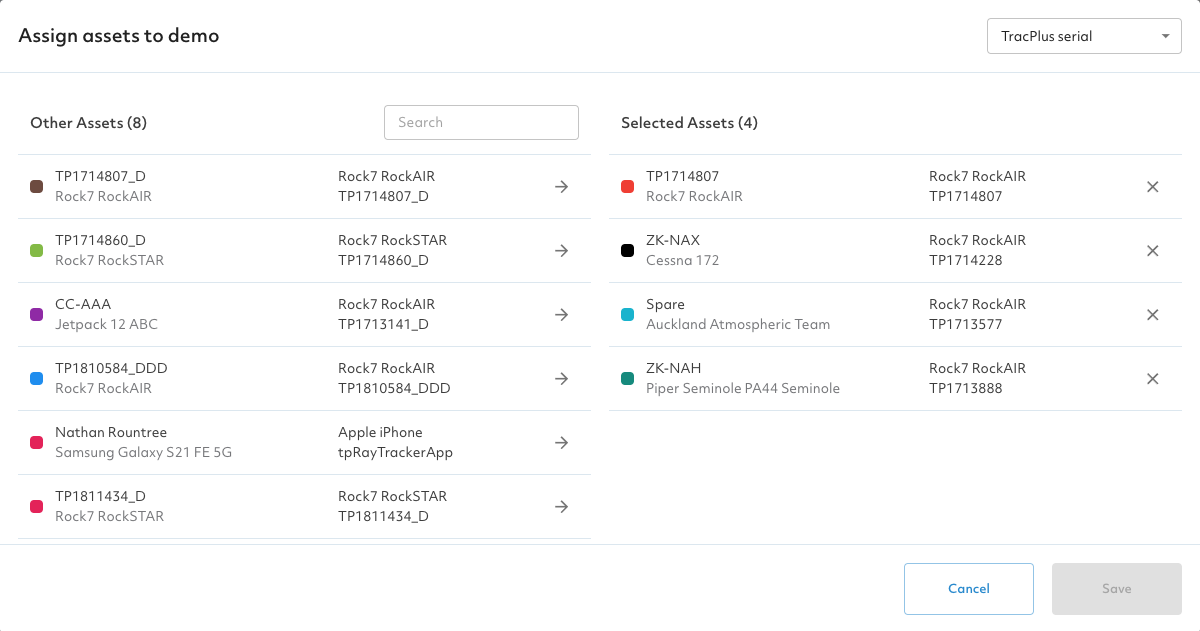 How to set up Asset groups in TracPlus Cloud.