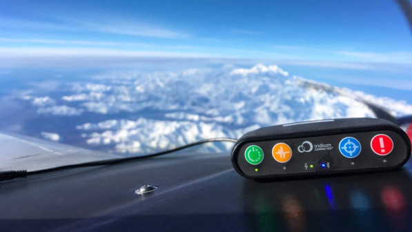 rockair device on plane